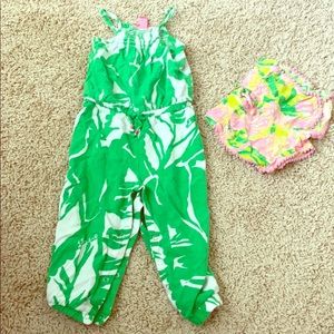 Lilly Pulitzer jumpsuit and shorts!
